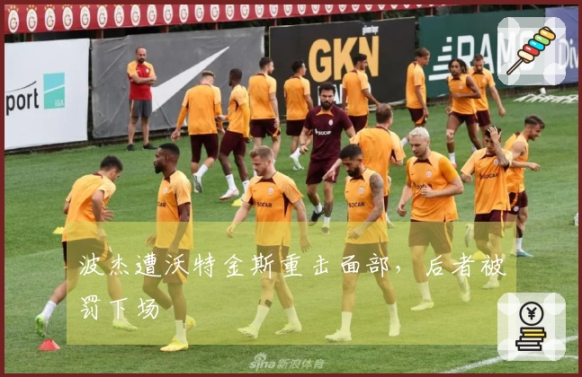 波杰遭沃特金斯重击面部，后者被罚下场